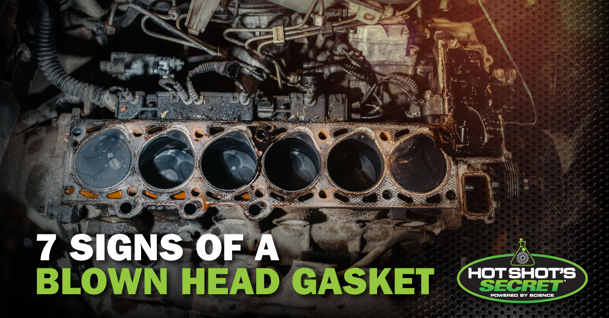 Signs of a blown head gasket